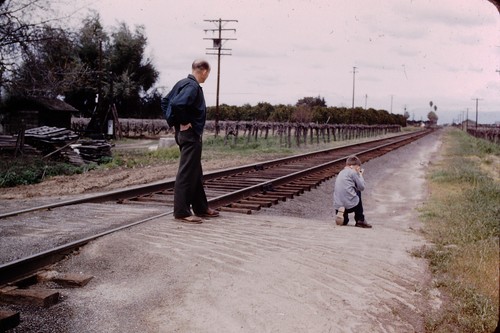 March 1954 men train - men,