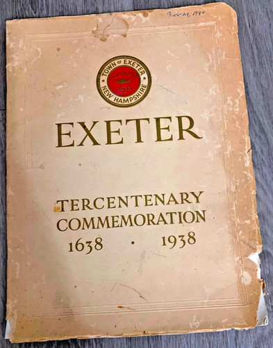 1938 exeter tercentenary - 1938,